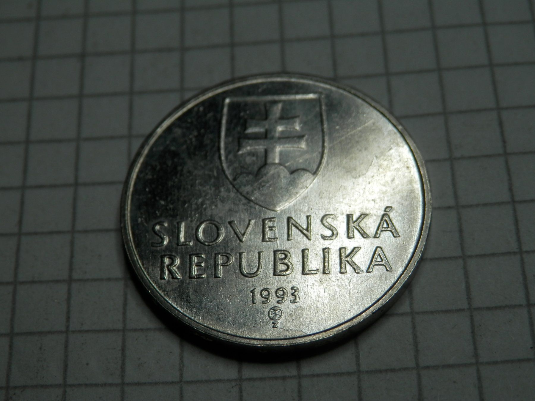 Tutti le monete: Slowakei  2 Kronen, 1993 – Usato da Weiach venduto da weiach81 1