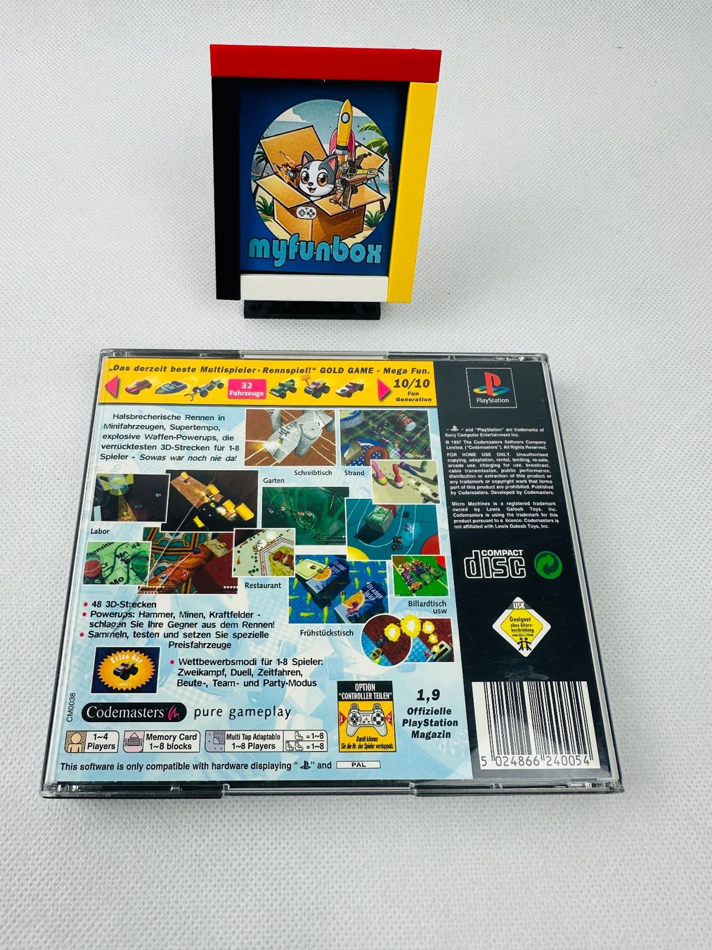 Giochi: Playstation 1 PS1 Micro Machines V3 CIB – Usato da Kappel SO venduto da MyFunBox 1