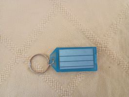Schlüsselanhänger für Adresse, ca. 8.5 cm