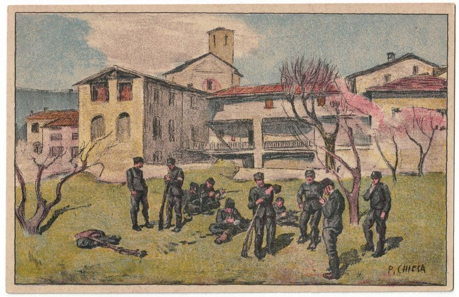 Cartoline postali: Nationalspende, um 1915-28 – Usato da Frauenfeld venduto da POML