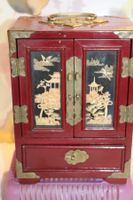 Boîte à bijoux vintage, style asiatique
