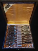 Lot de 12 cuillères argentées Moret Martigny vintage ✨🥄