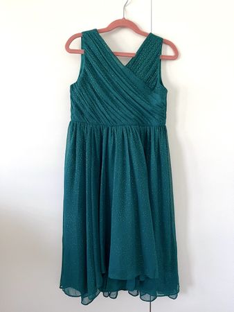 Grünes Kleid von Monsoon 8 Jahre / 128
