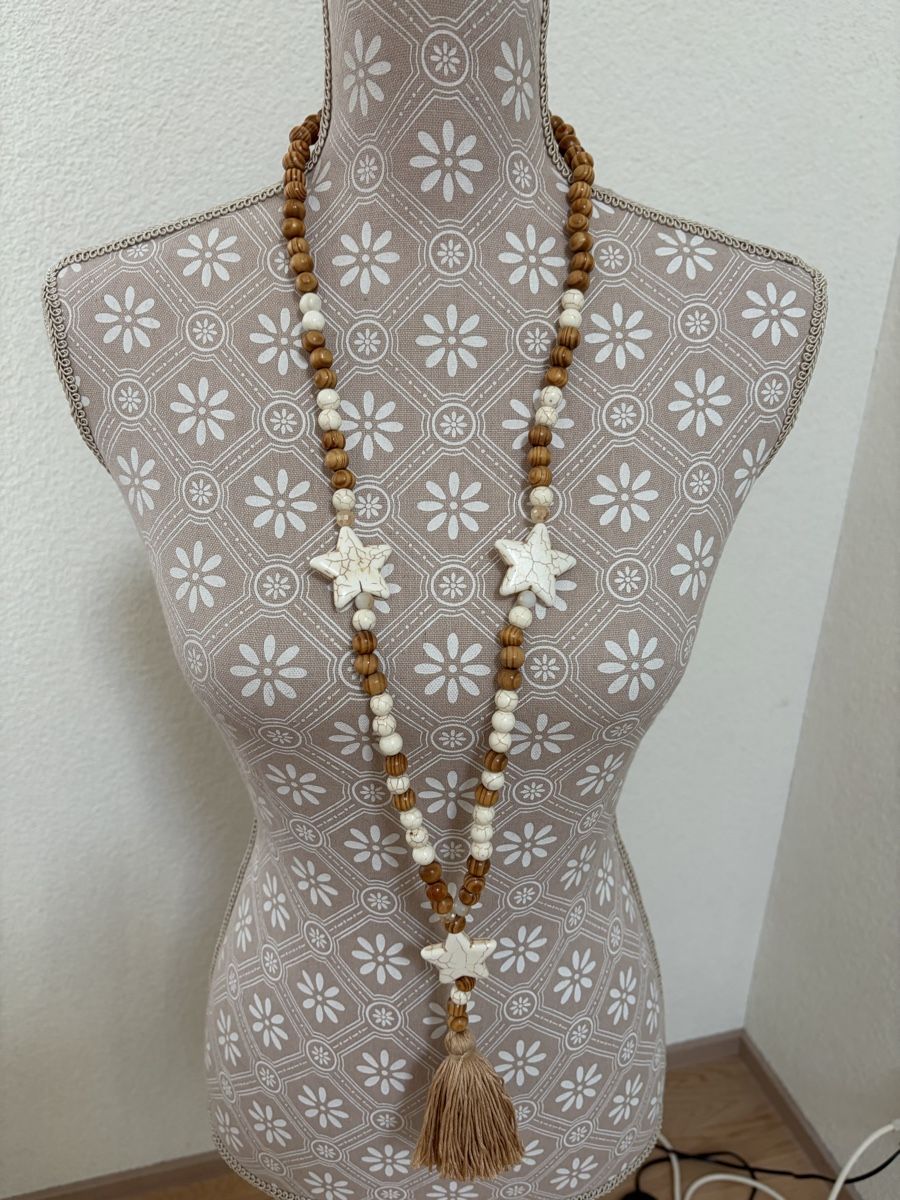 Ketten: Boho-Kette – Neu (gemäss Beschreibung) aus Bonstetten von Moma10