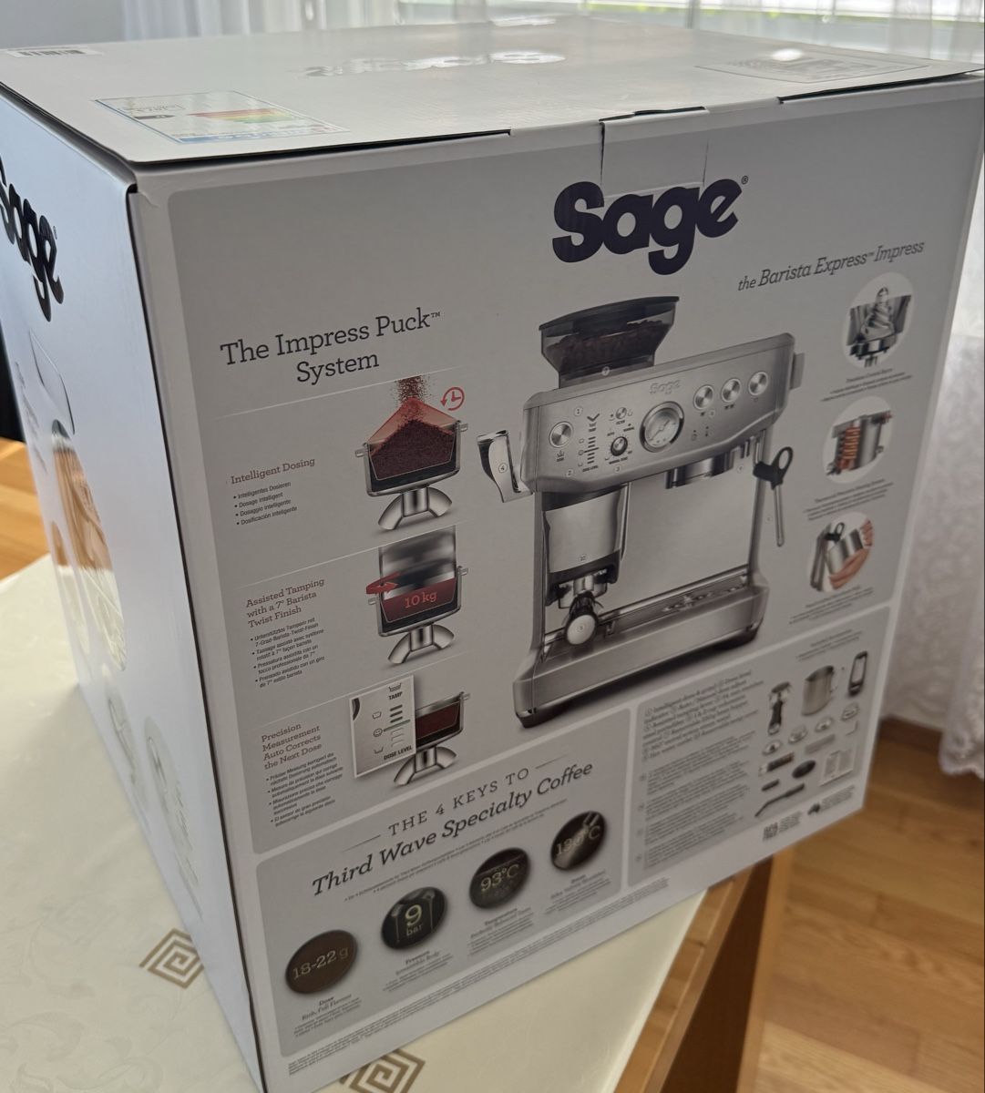 Sage Kaffeemaschinen & Espressomaschinen: )) SAGE EXPRESS IMPRESS , 1 Monat NEU (( – Neu (gemäss Beschreibung) aus Dagmersellen von V_ger 7