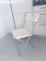 4 Sedia pieghevole bianca metallo 40-60 caratteri