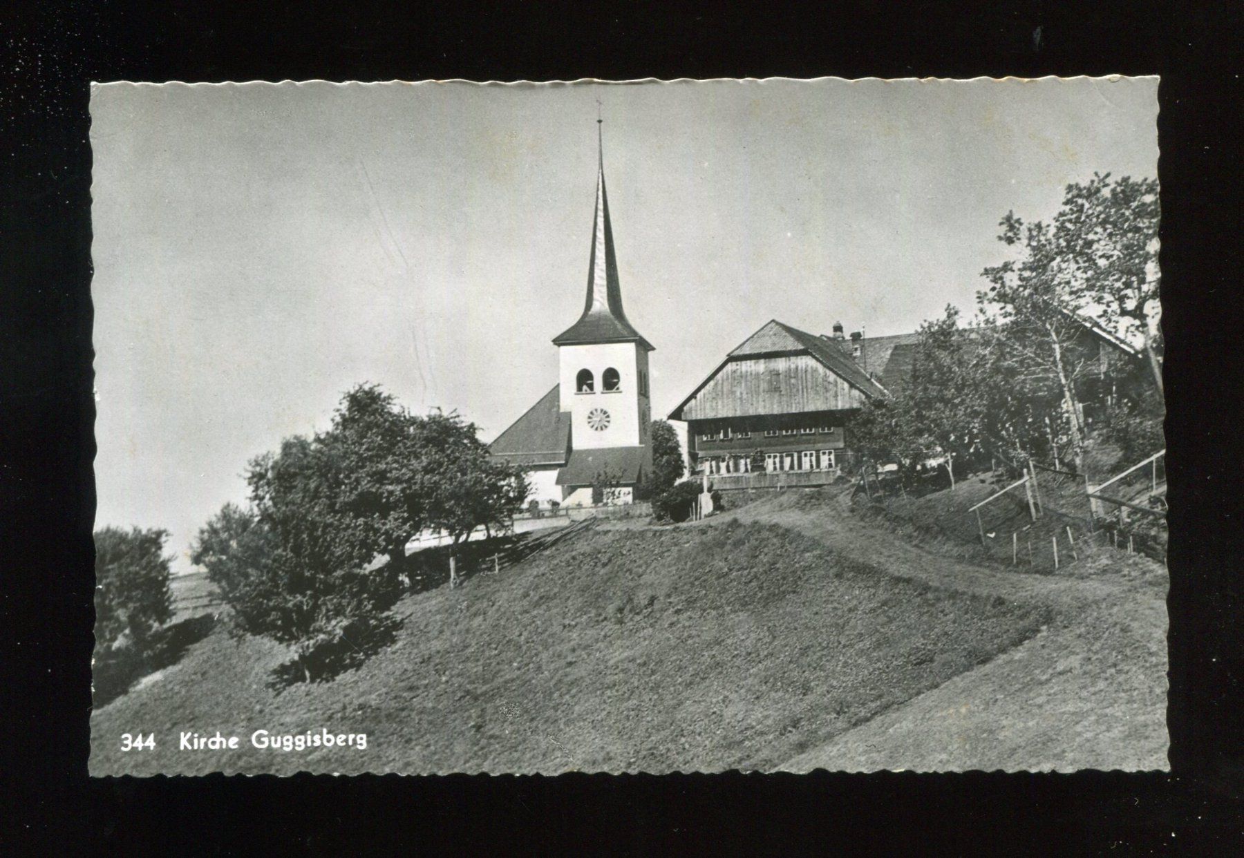 Cartoline postali: Guggisberg, Kirche – Usato da Aarau venduto da Elmaar41