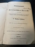 Elementargrammatik der Lateinischen Sprache, 1876, für Gymna
