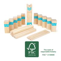 Kubb Wikingerschach - Outdoor Holzspiel