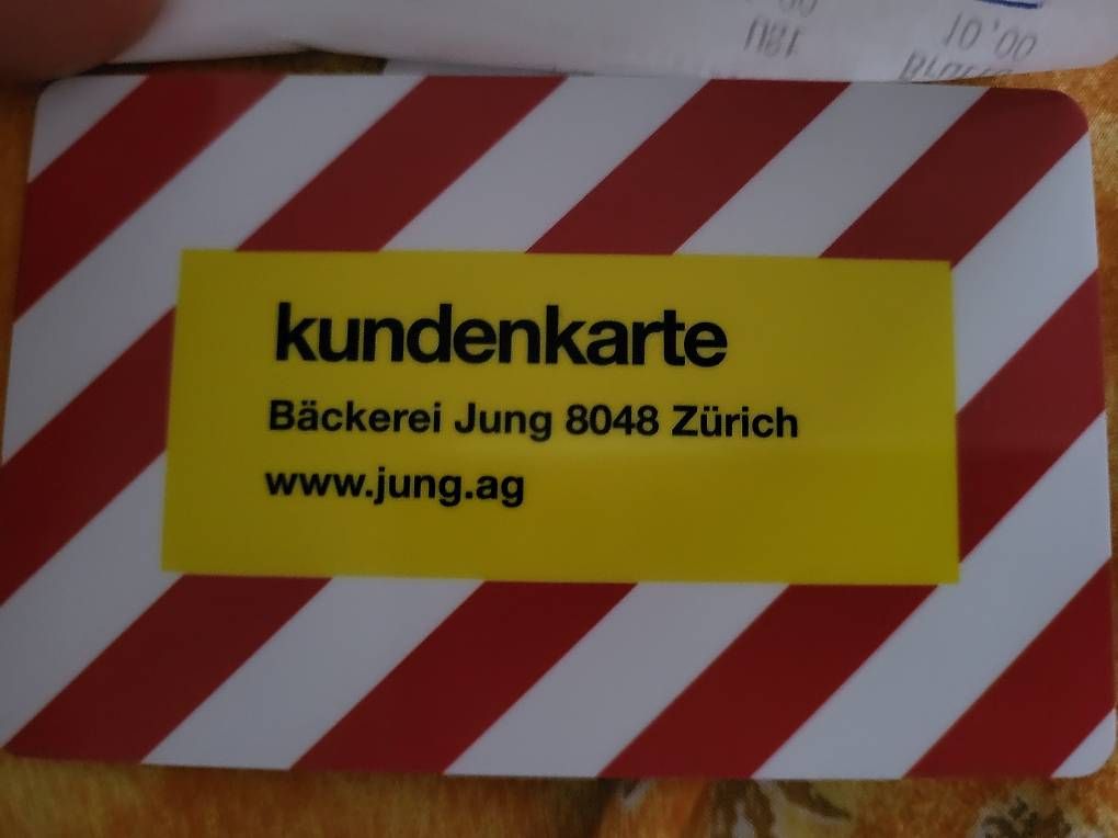 Cartoline: Kundenkarte Jung 10.- – Usato da Effretikon venduto da Zebra37