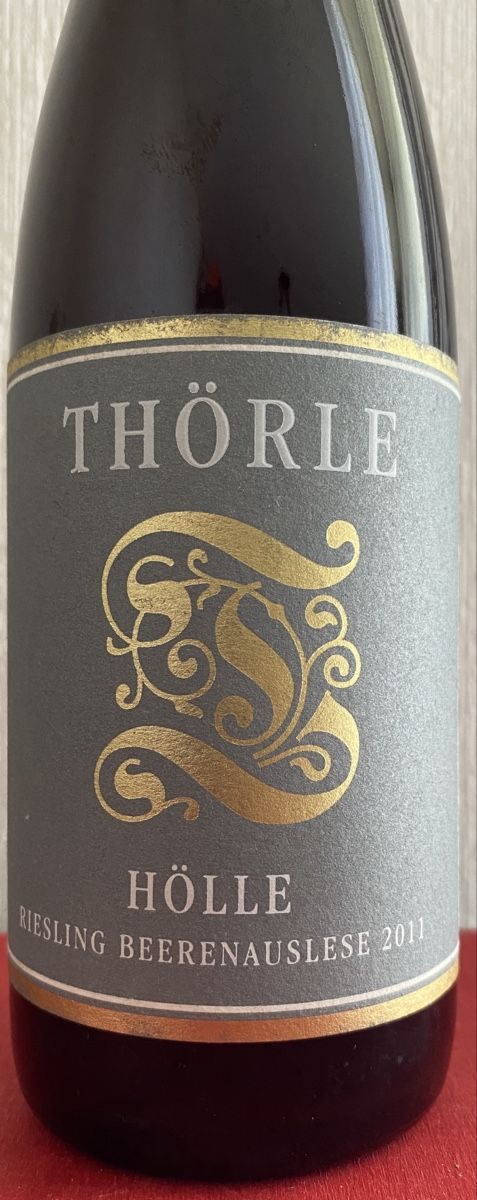 Wein: Riesling Beerenauslese, 2011 Saulheimer Hölle – Neu (gemäss Beschreibung) aus Cully von Forninho