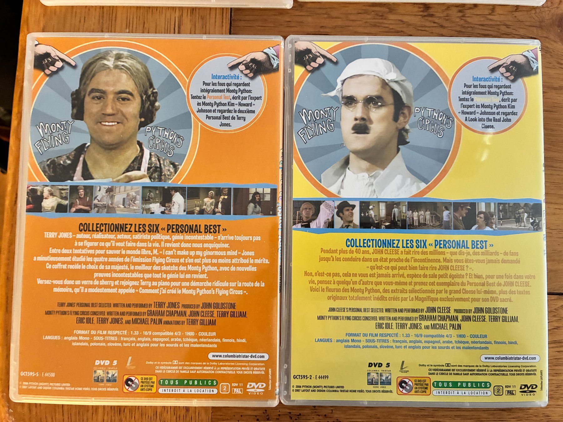 Tutti i DVDs: Monty Python's Personal Best (coffret 6 DVD, VOST) – Usato da Vevey venduto da zecollector 5