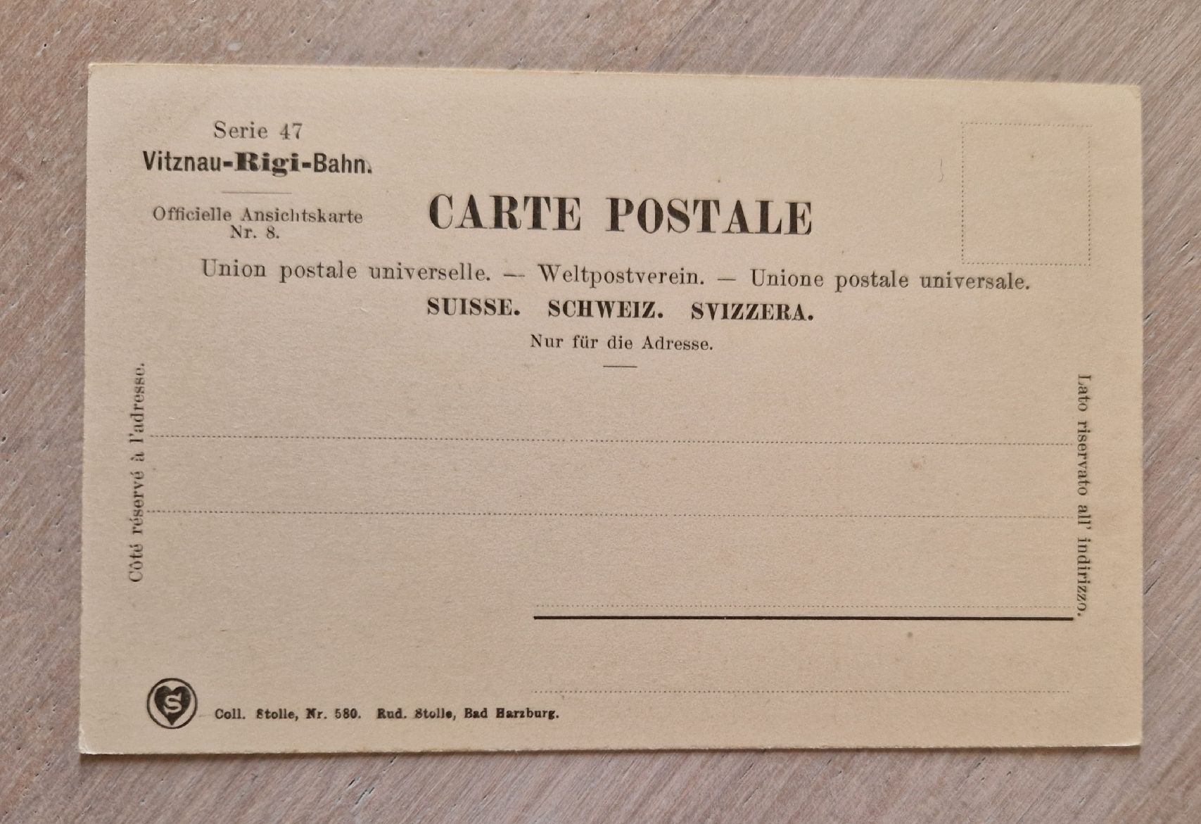 Cartoline postali: Rigi-Kaltbad und die Alpen – Usato da Ebikon venduto da Donar50 1