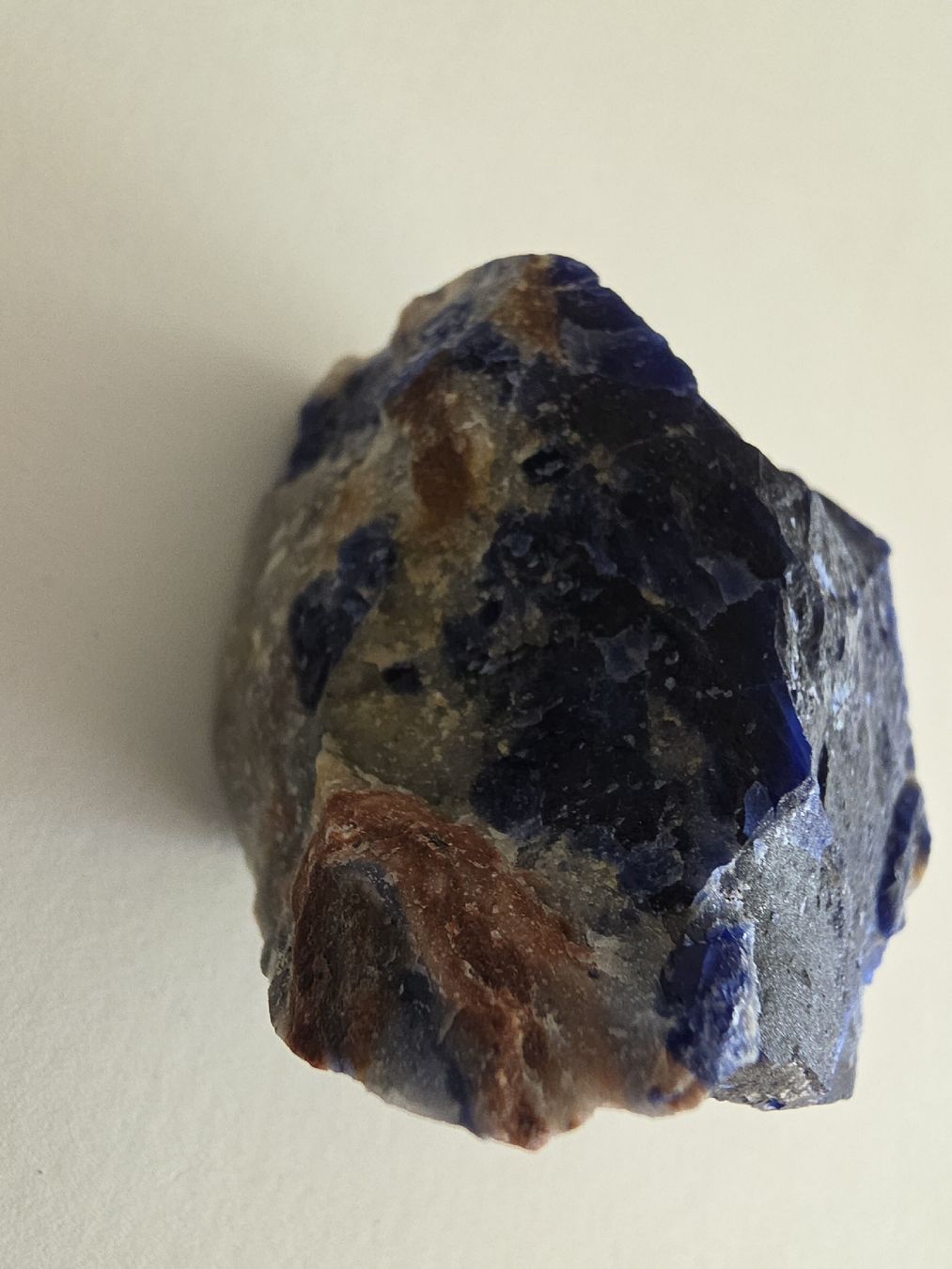 Mineralien & Heilsteine: Sodalit Rohstein ca. 45x40x35mm. – Neu und originalverpackt aus Menziken von Mirager 6