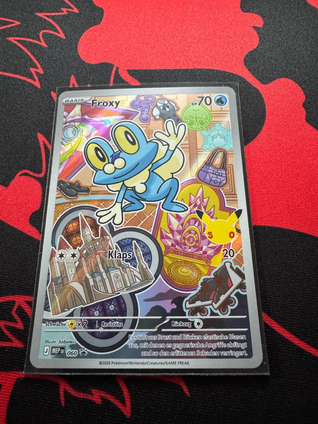 Pokémon Sammelbilder & Trading cards: Froxy (MEP 060) - Promo – Neu (gemäss Beschreibung) aus Bülach von Pfrenzel