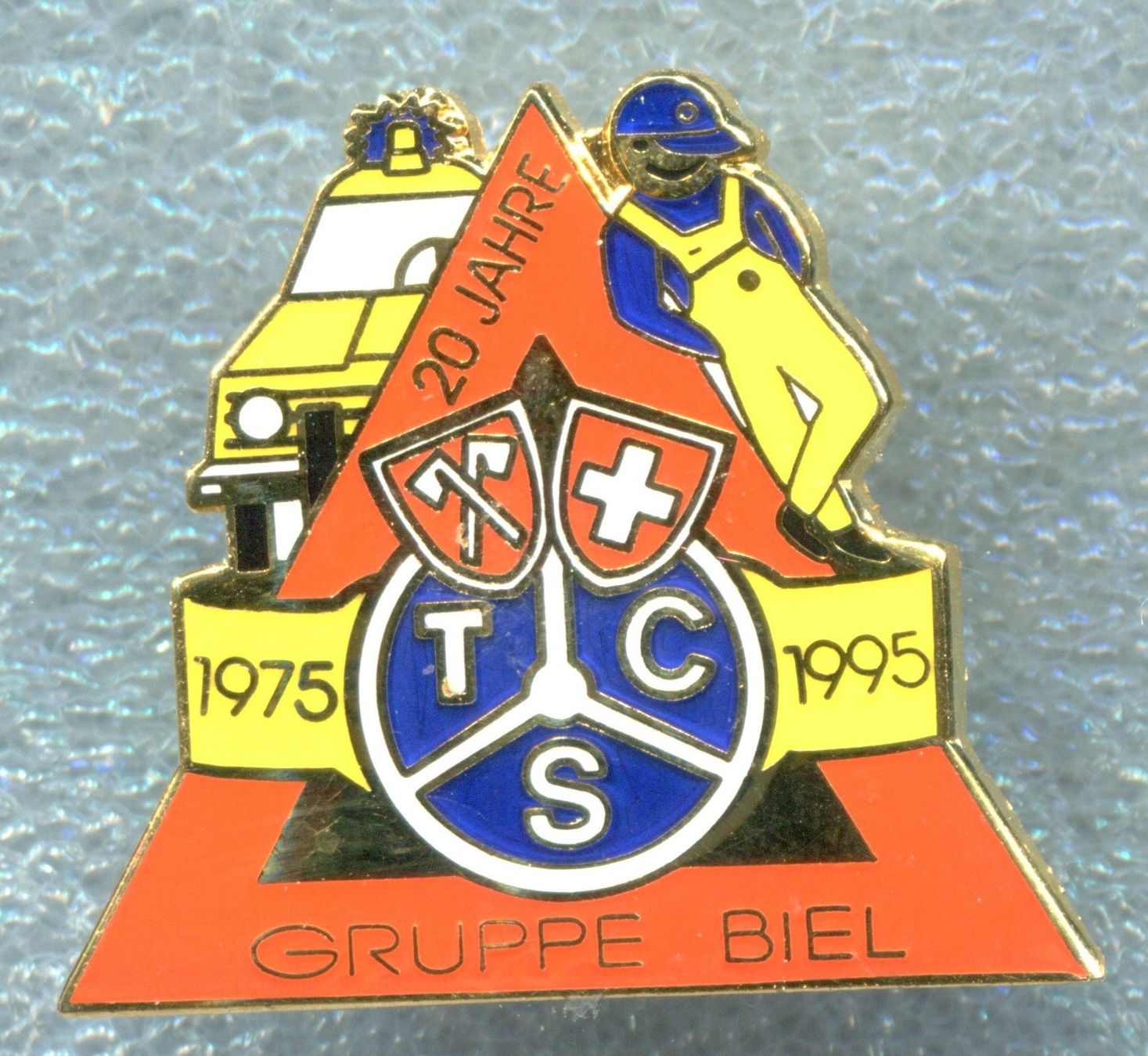 TCS Plaquettes & Badges: TCS  Gruppe Biel  Lim. 0193/1000 – D'occasion à Winterthur par Sammleroase