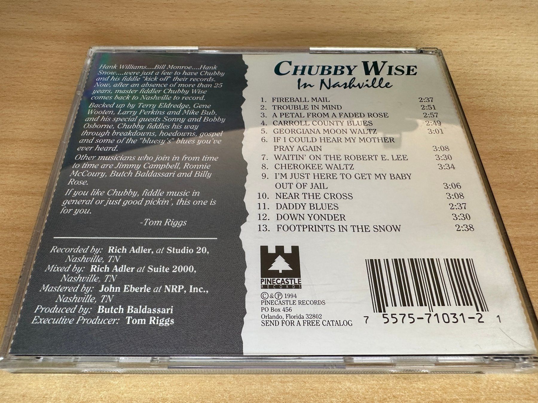 CDs: T8 Chubby Wise – In Nashville – Gebraucht aus Rikon im Tösstal von Alpenmutz 1