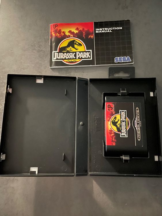 Jurassic Park Sur Sega Mega Drive - Complet PAL - Très Bon état