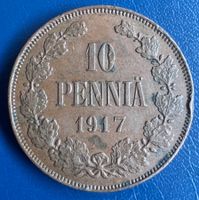 10 Pennia 1917 Kupfer