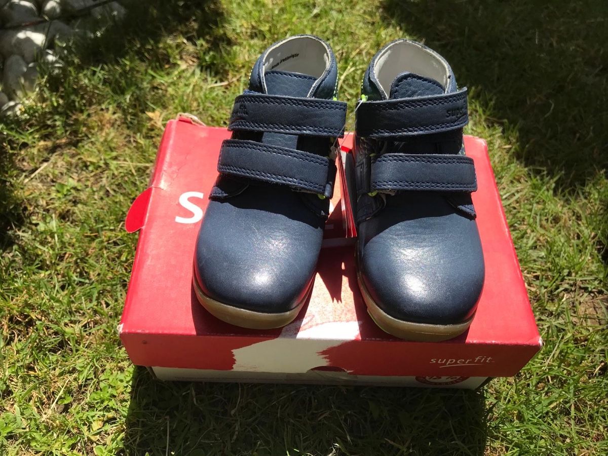 Superfit Scarpe per ragazzi: Neue Superfit Leder Stiefeletten – Nuovo e nell'imballaggio originale da Wettingen venduto da epe_9vbf 1