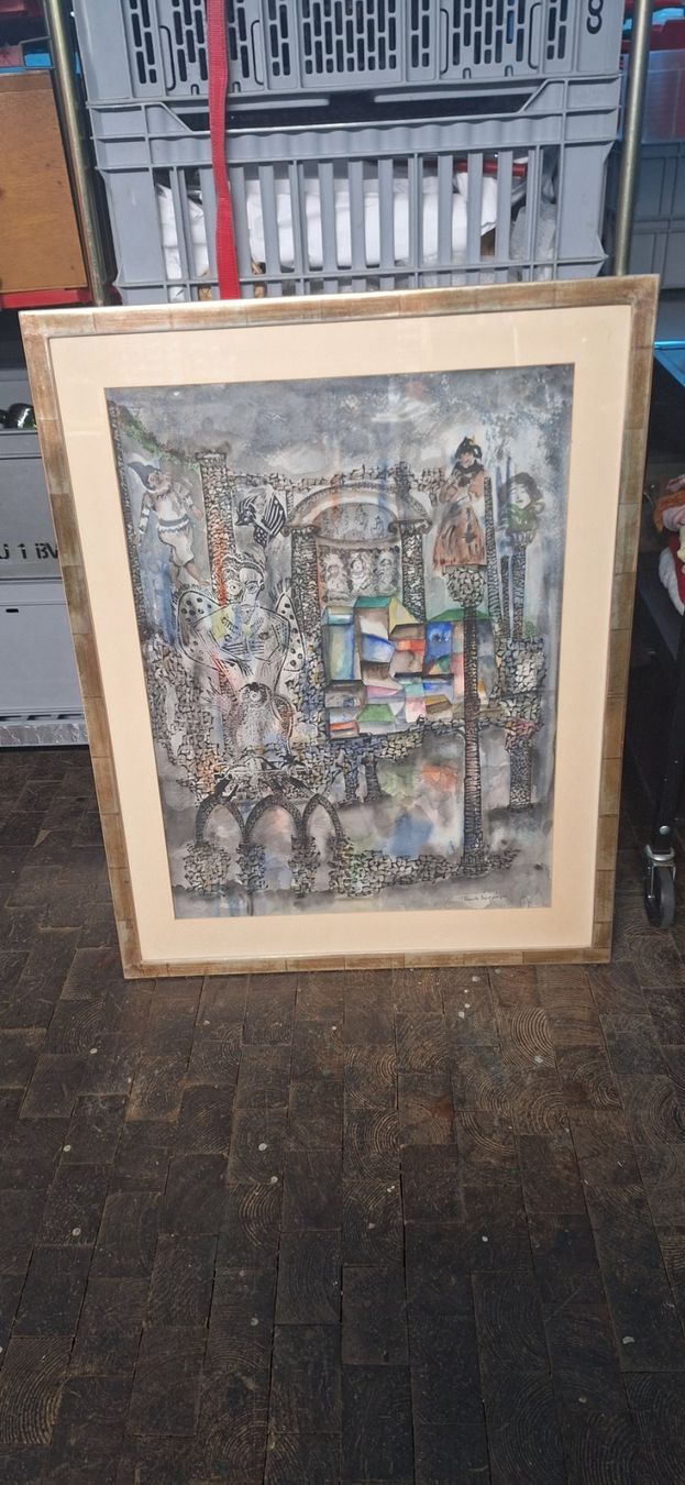 Foto & Immagini: Original Aquarell Romolo Esposito 1966 – Usato da Basel venduto da Meggesflomi
