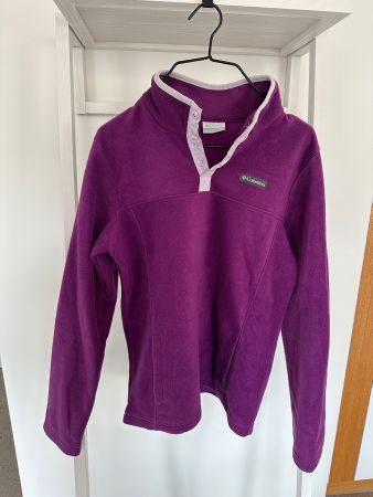 Columbia Fleece Pullover Lila Gr. M L XL Top Zustand!