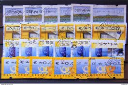 Allemagne germany - 6 X 4 ATM used with varieties