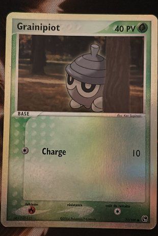 Pokémon Sammelbilder & Trading cards: Pokémon Grainipiot Reverse Tempête de Sable Français – Gebraucht aus Sullens von jov_m2wm