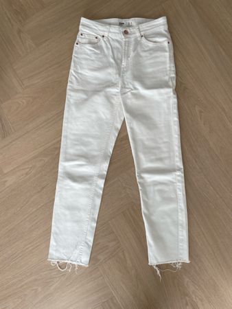Jeans Bershka blanc / weiss
