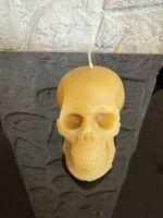 Totenkopf-Kerze