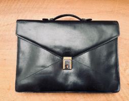 Original Lanvin Ledertasche / Aktentasche – Sammlerstück