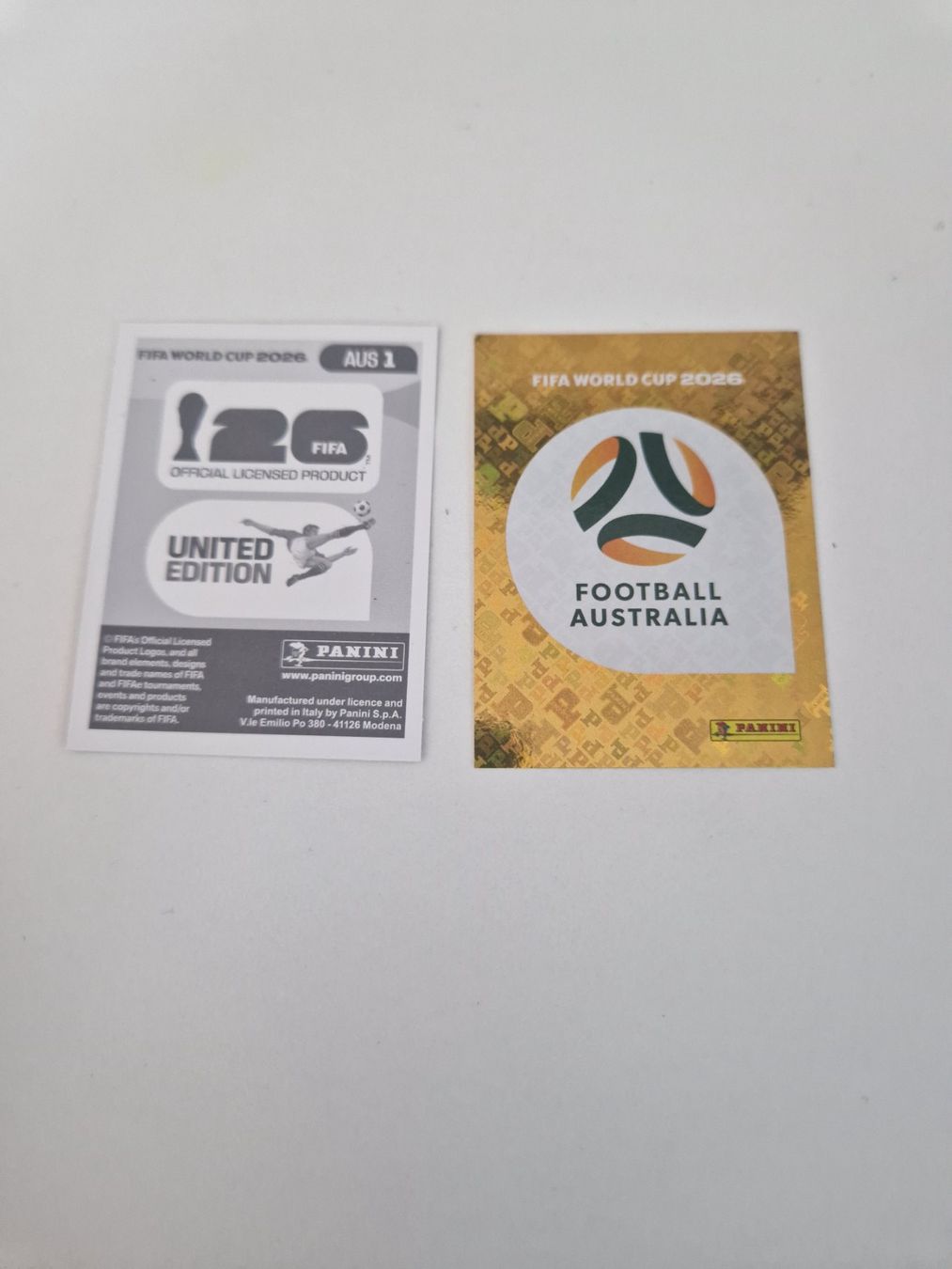 Panini Cartes à collectionner: Panini Sticker AUS1 – Neuf (Voir description) à Stüsslingen par white_angel86