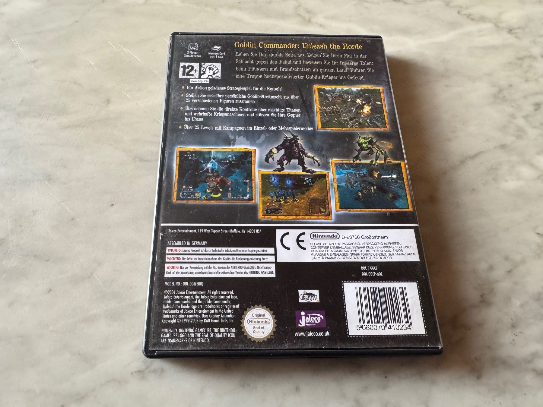 Nintendo Giochi: GOBLIN COMMANDER SPIEL FÜR NINTENDO GAMECUBE – Usato da hägendorf venduto da twilightprincess 2