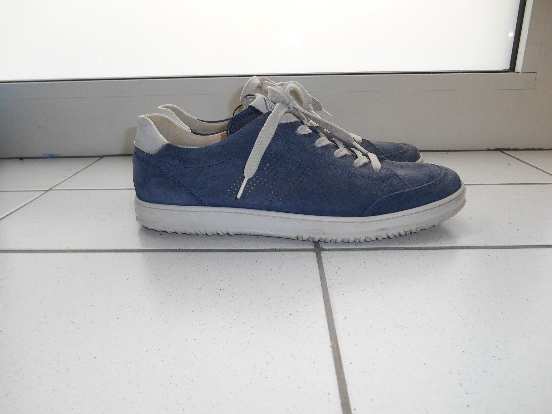 Hogan Scarpe da uomo: Hogan Herrenschuh blau Grösse 41.5 – Usato da Basel venduto da Birs868