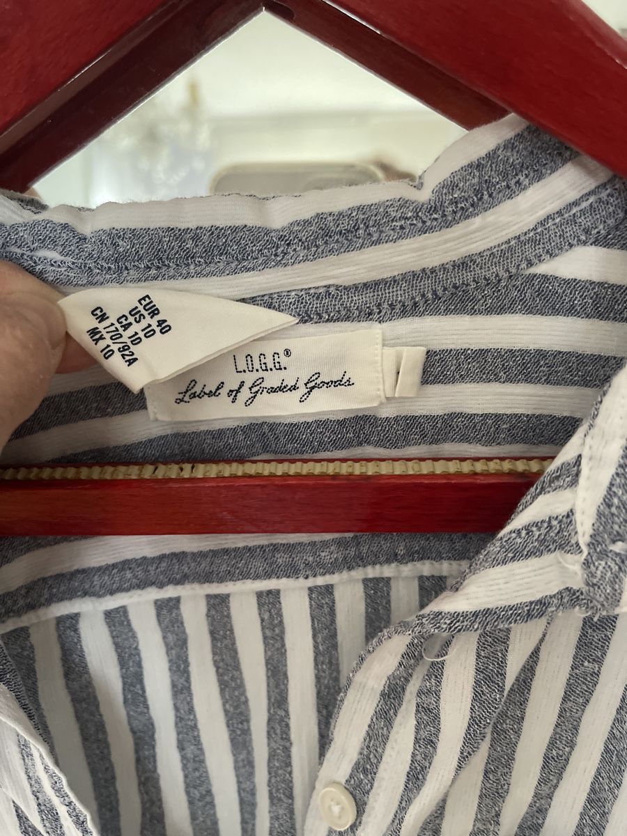 H&M Camicette: L.O.G.G. Hemd aus Baumwolle Gr. 40 – Usato da Adliswil venduto da JadrankaR 2