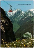 Bürlisau - Luftseilbahn Hoher Kasten Blick Richtung Altmann