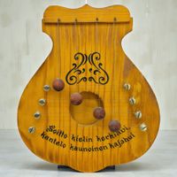 Ancien instrument de musique suédois Kantele
