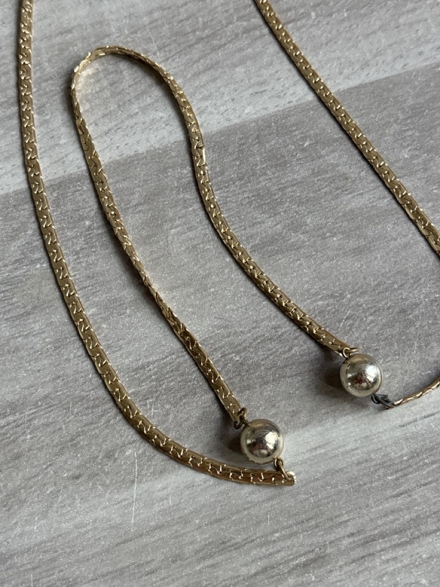 Catenine: Collier doré pour femme – Usato da Chêne-Bourg venduto da iva_6fxv 1