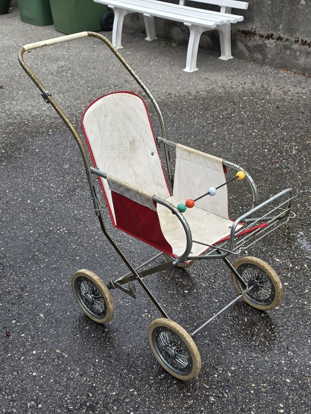Wisa Gloria Carrozzine: Kinderwagen antik – Usato da Günsberg venduto da chevi412 2
