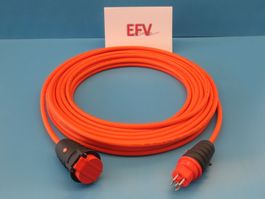 20m T15 IP55 10A Pur Verlängerungskabel 5x1.5mm2 H07RQ-F