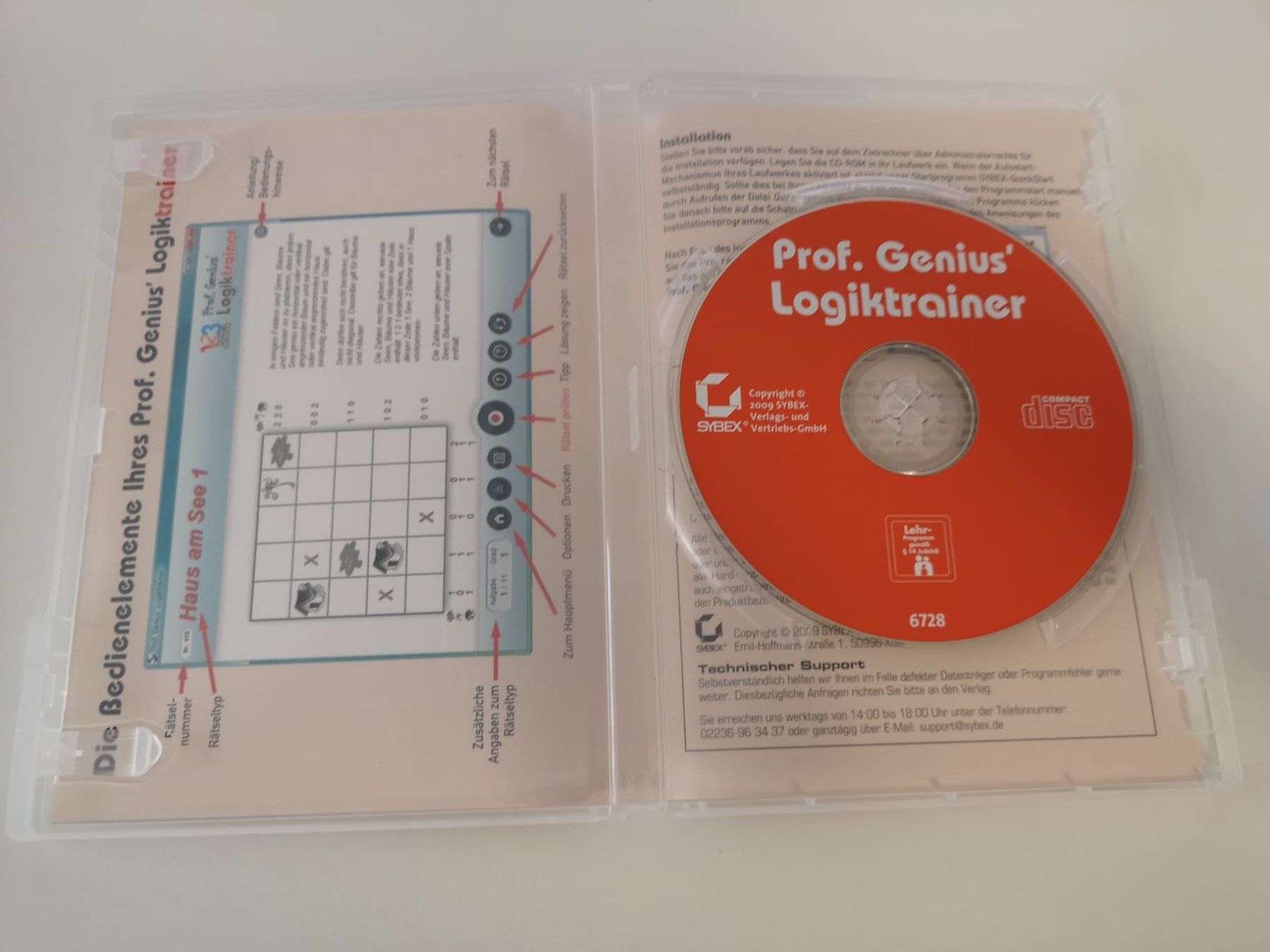 Spiele: Prof. Genius Logiktrainer (PC) – Gebraucht aus Herisau von Seyashop1 1