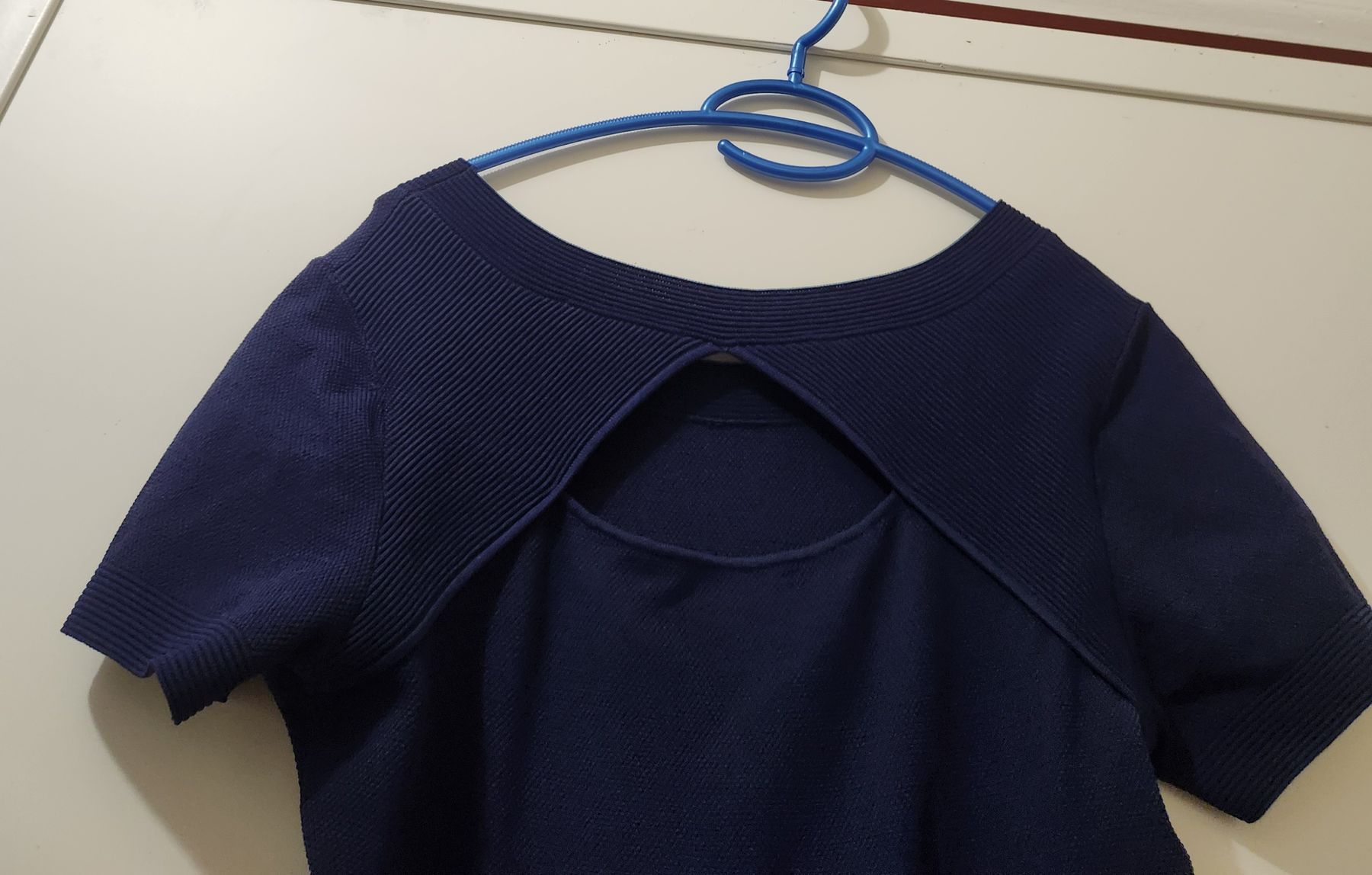 Sandro Kleider: Robe Sandro bleu marine taille 2  – Gebraucht aus Niedergösgen von Eva2410 5