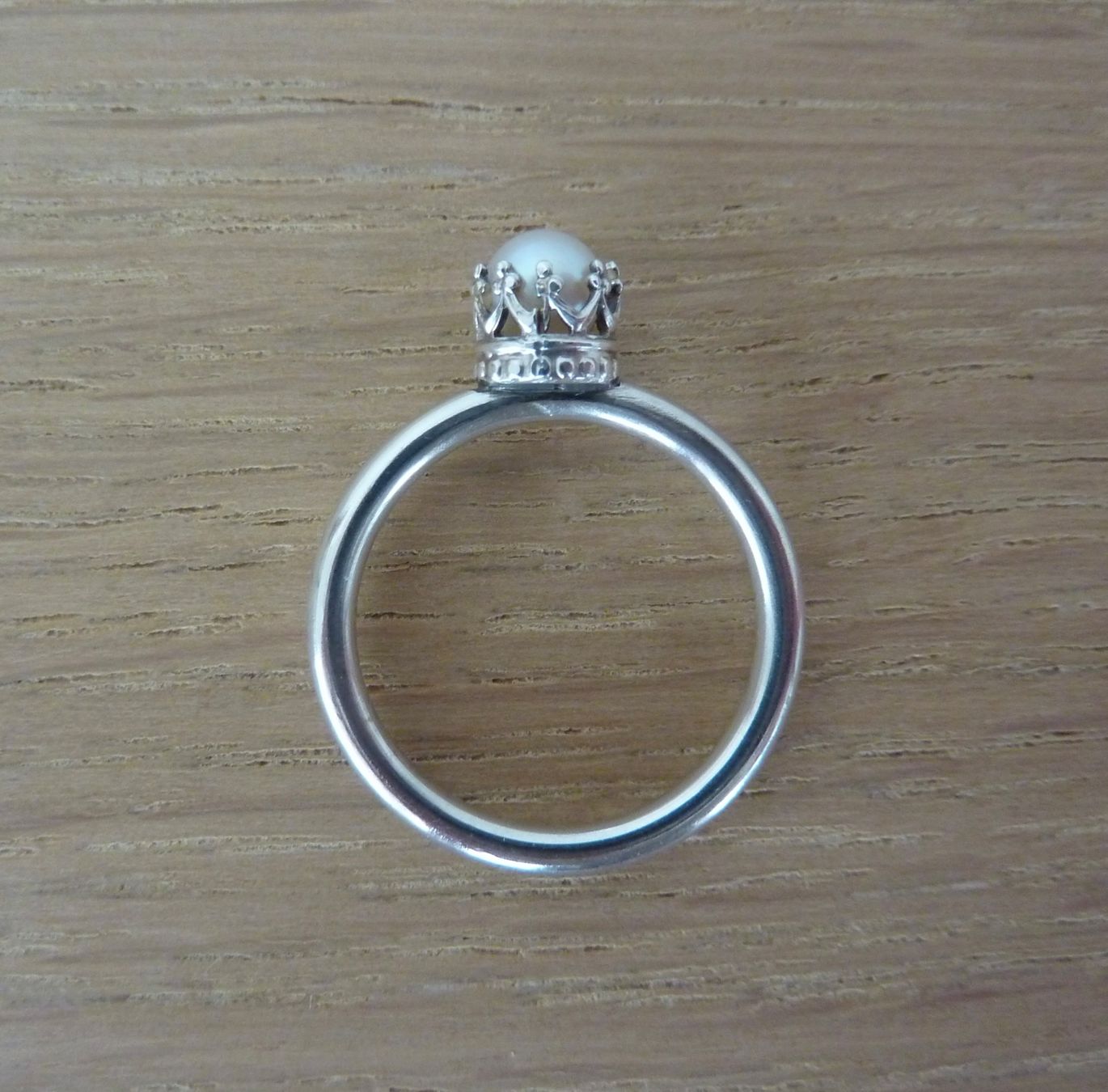 Anelli: Silberring mit Perle – Usato da Allschwil venduto da millefiori3 1