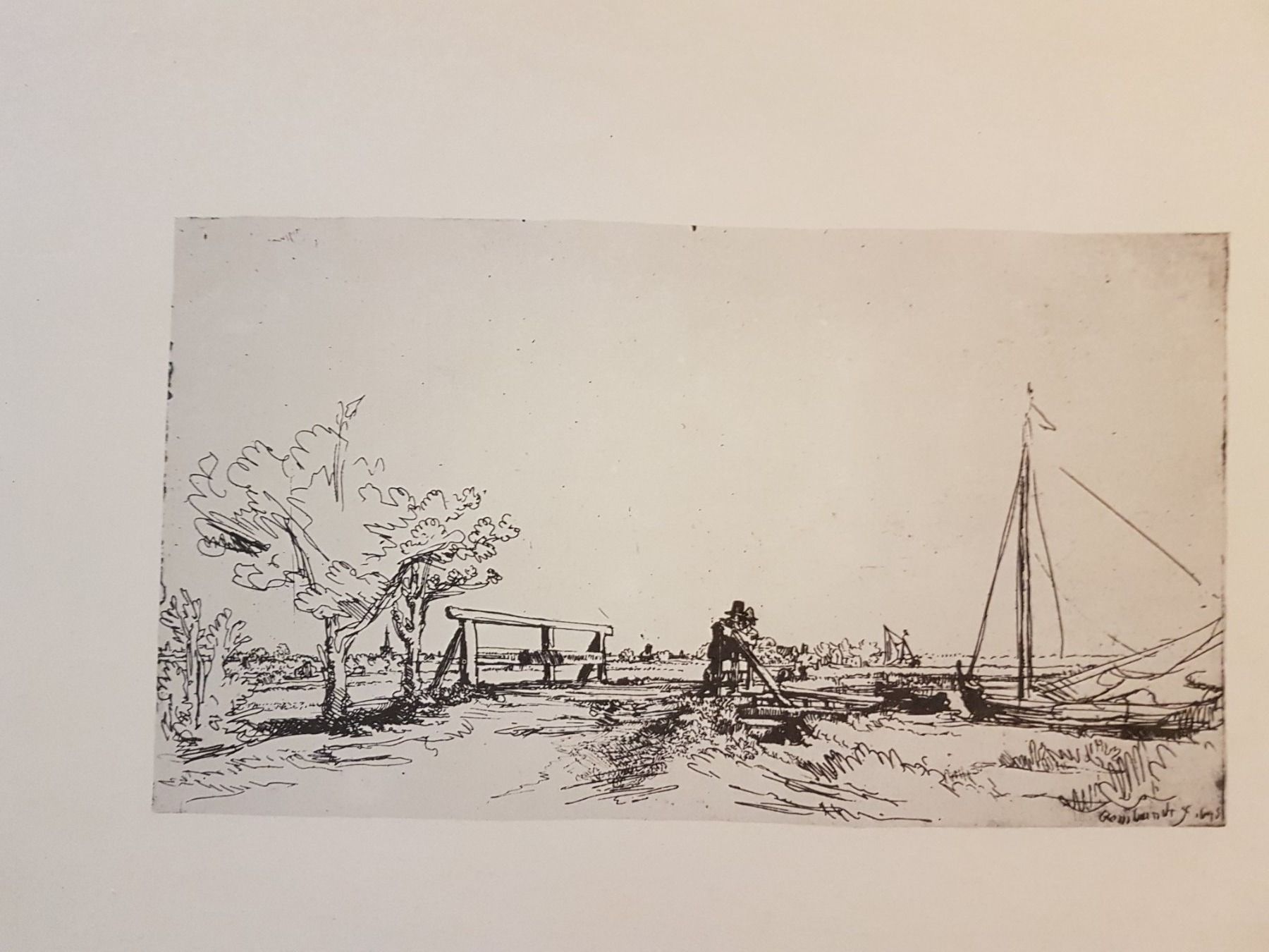 Gemälde: Rembrandt Kunstdrucke – "Windmühle" – Gebraucht aus Glattbrugg von casabelavista 2