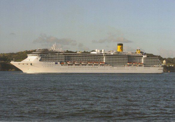 Cartoline postali: Costa Atlantica – Usato da Zuerich venduto da OceanLinerPostcards
