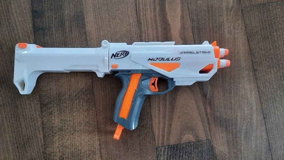 Nerf Jouets: NERF MODULUS BARELLSTRIKE – D'occasion à Mosnang par zwasli03 1