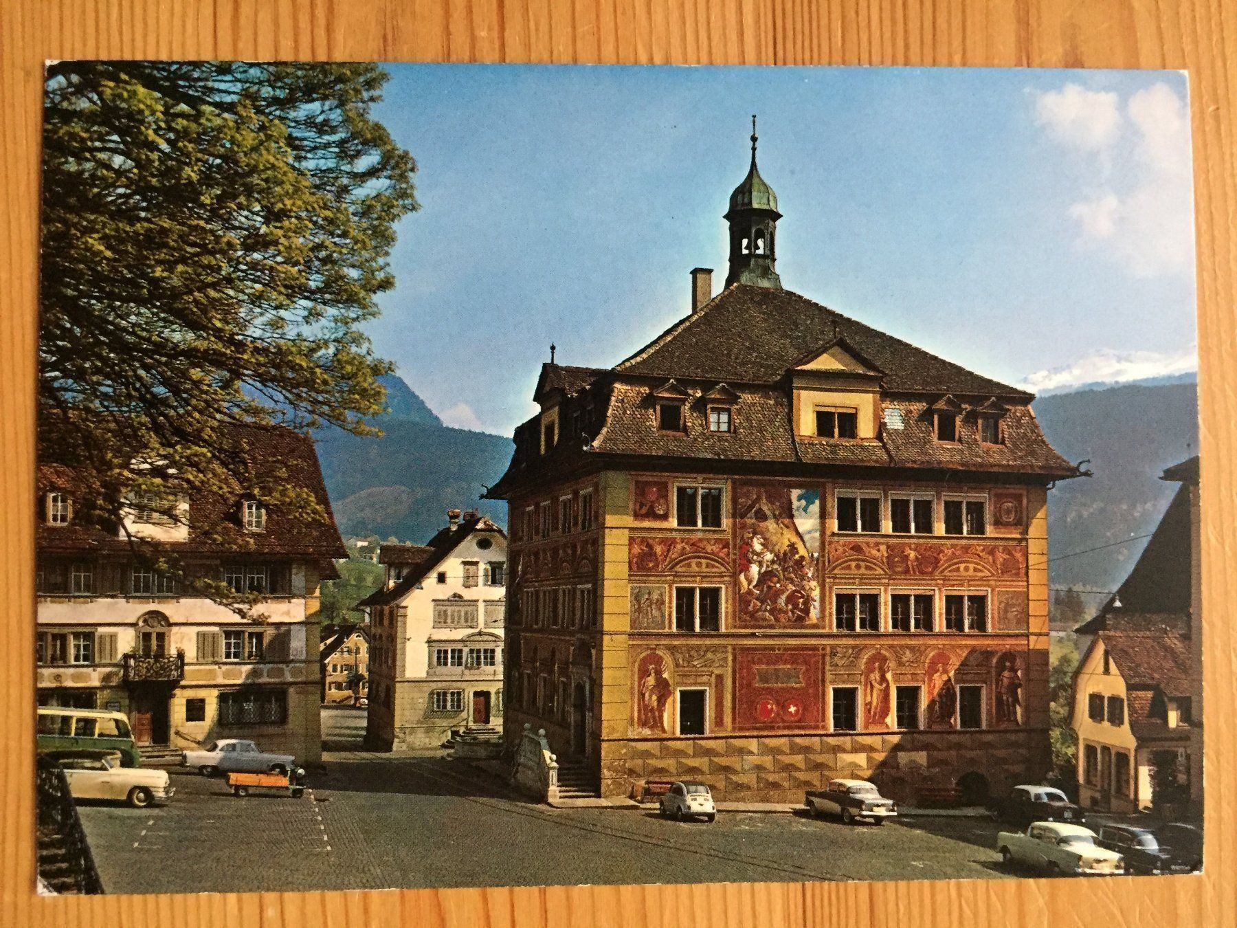 Cartoline postali: Schwyz - Rathaus - AK – Nuovo (secondo la descrizione) da Oberuzwil venduto da Henri09