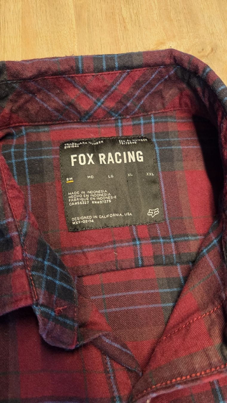 Camicie, T-shirt & Polo: Fox Racing Flanellhemd – Usato da Siebnen venduto da Tomba25430 1