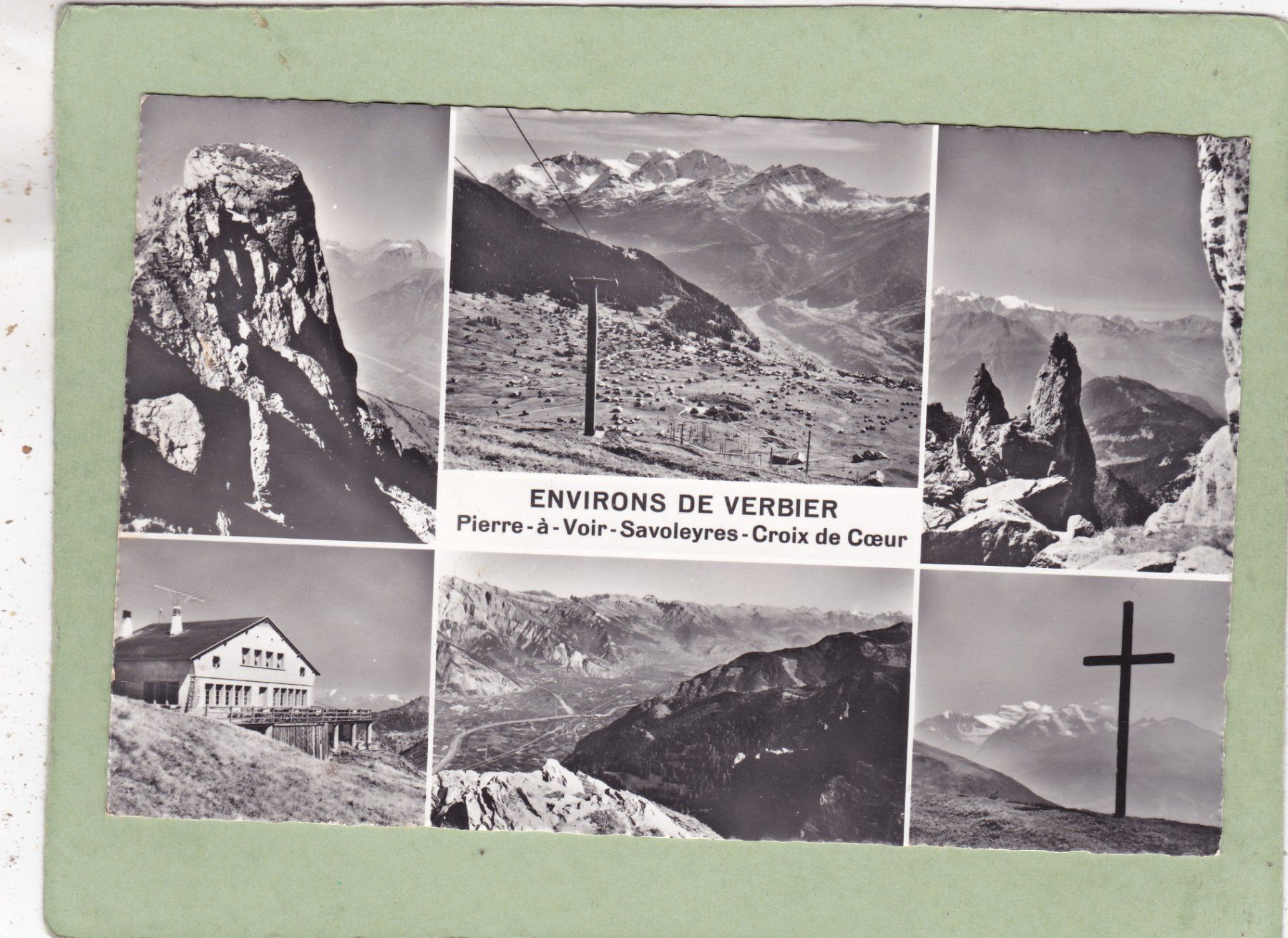 Cartoline postali: Environs de Verbier 1963 – Usato da Herisau venduto da Lisegrat2008