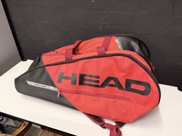 Tennistasche Head Tour Team rot schwarz gebraucht